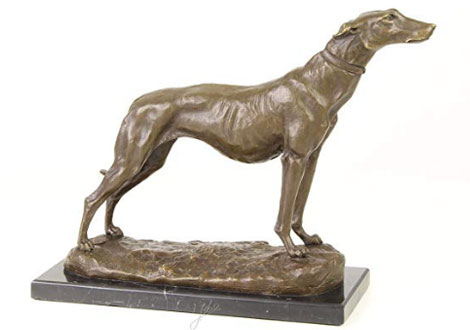 Escultura galgo