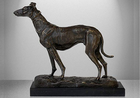 Escultura galgos