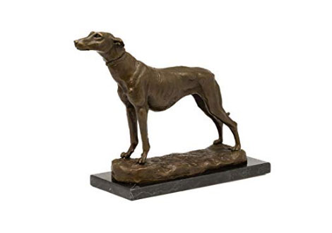Escultura galgo ingles